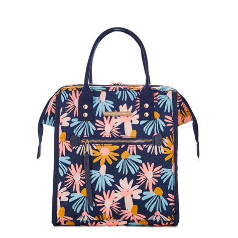 square may bag from sagement|the SQUARE LUNCH BAG floral – Poppy & Peonies.